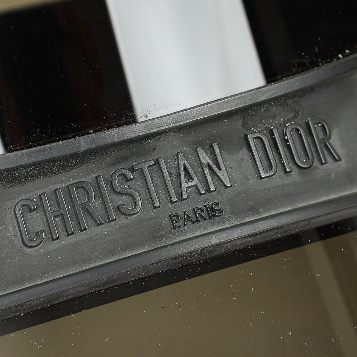 Christian Dior Black DiorClub V1U Visor