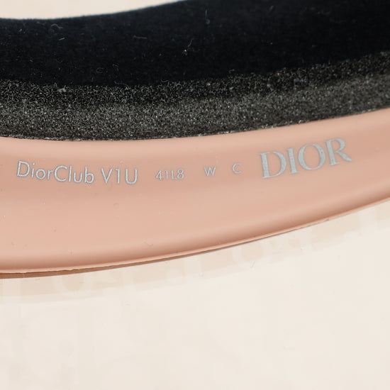 Christian Dior Nude Diorclub V1U Oblique Visor Hat