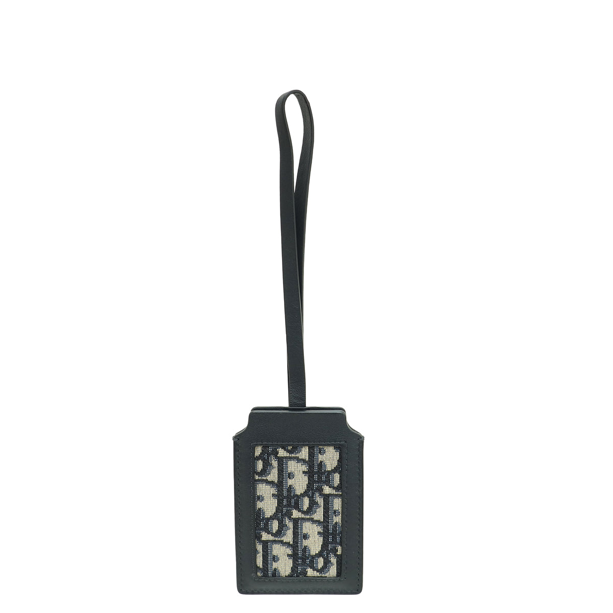 Christian Dior Navy Blue Oblique Luggage Tag-Christian Dior-THE CLOSET