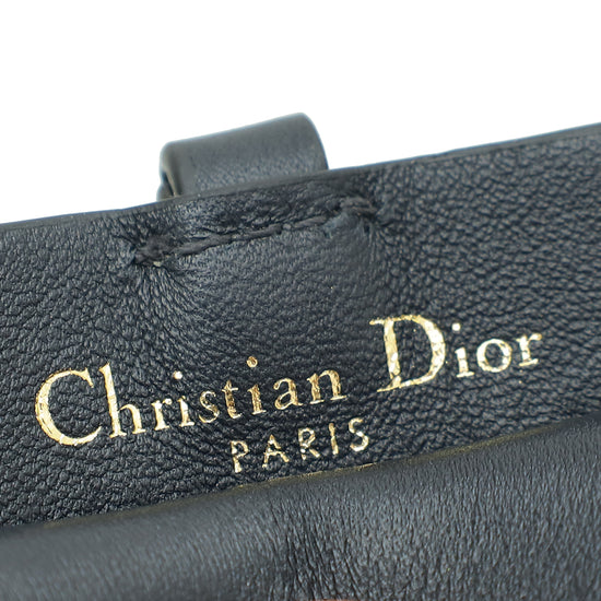 Christian Dior Navy Blue Oblique Luggage Tag
