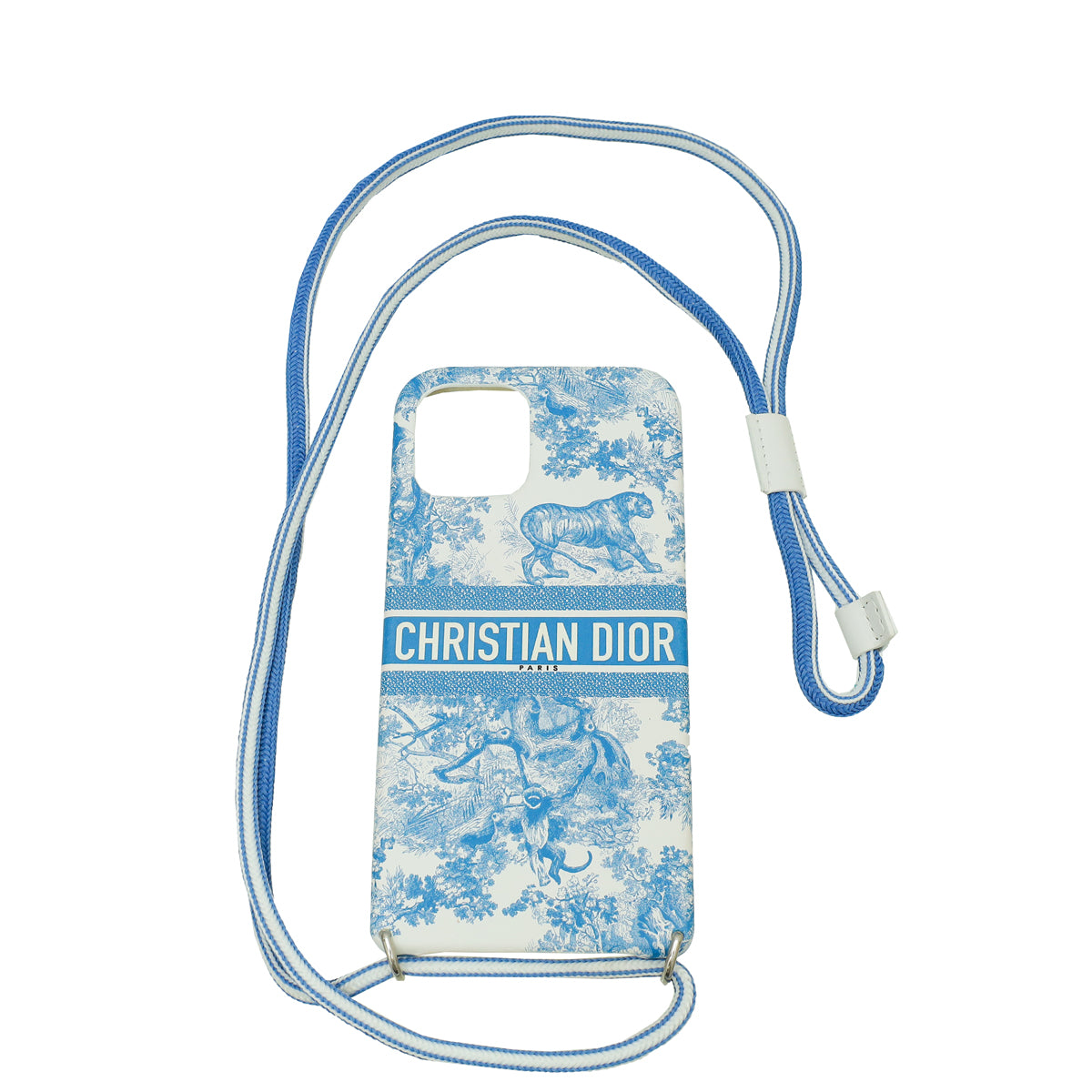 Christian Dior Bicolor Diortravel Cover 14 Pro Max with Cord-Christian Dior-THE CLOSET
