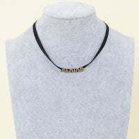 Christian Dior Black J'Adior Choker Necklace