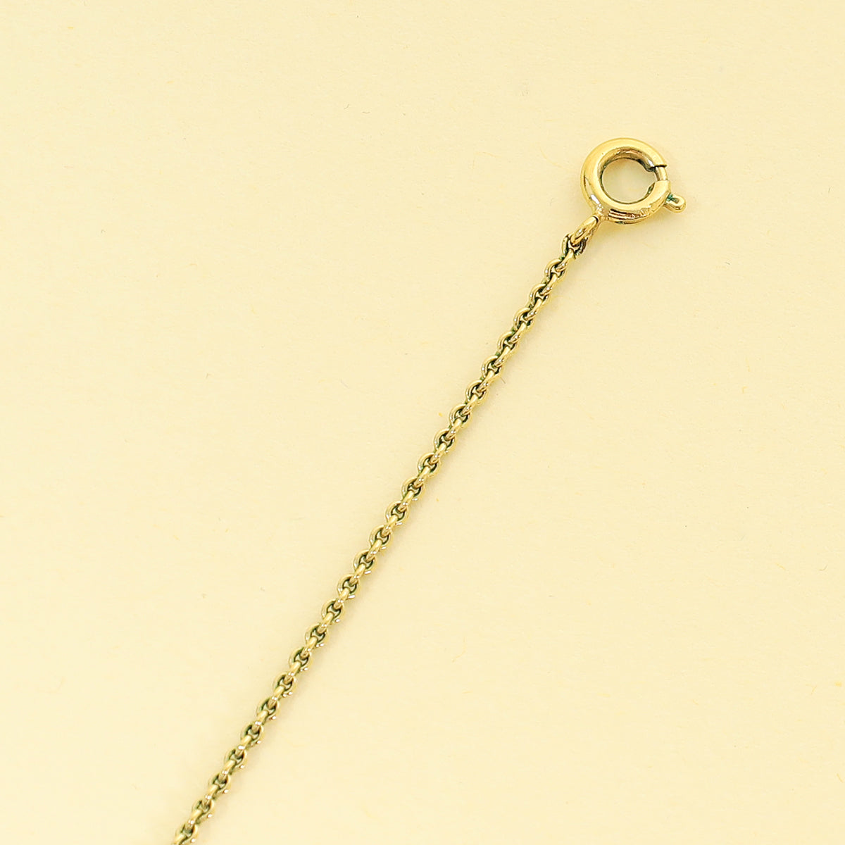 Christian Dior Gold Tribales Cannage Pendant Necklace