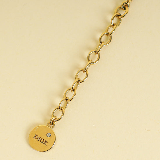 Christian Dior Gold Dio(r)evolution Necklace