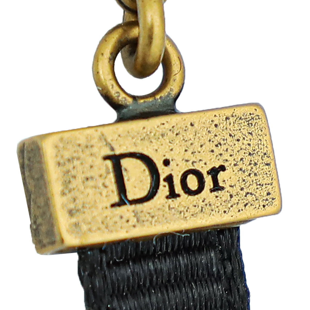 Christian Dior Black D'Porte-Bonheur Star Choker Necklace
