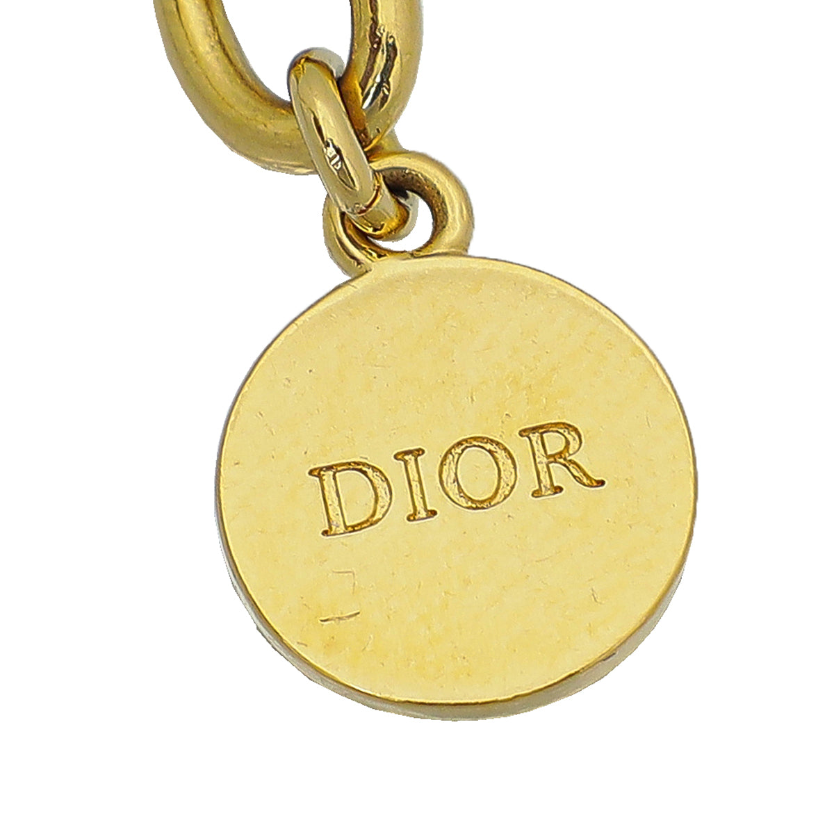 Christian Dior Gold Finish 30 Montaigne Choker Necklace