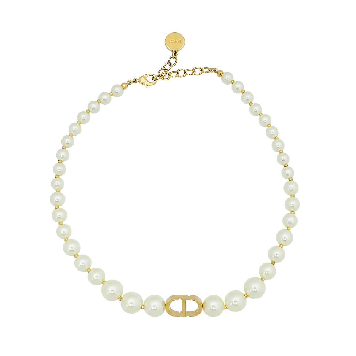 Christian Dior 30 Montaigne Choker Necklace-Christian Dior-THE CLOSET