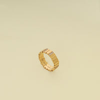 Christian Dior 18K Rose Gold GEM DIOR Diamond Ring 55
