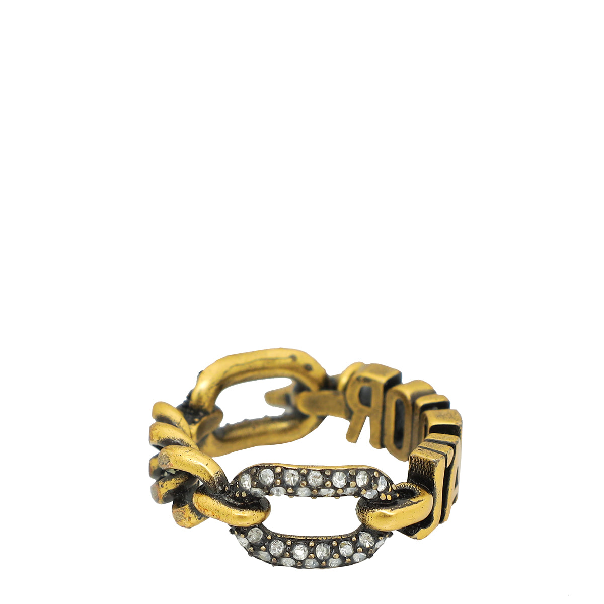 Christian Dior Gold J'adior Star Drop Ring