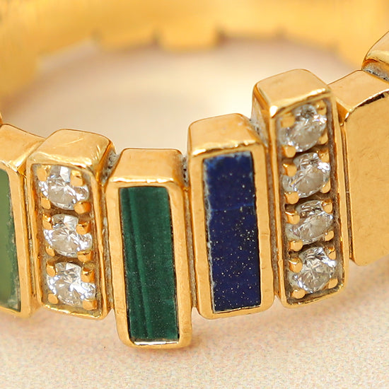 Christian Dior 18K Yellow Gold Gem Limited Edition Diamond Ring 54-Christian Dior-THE CLOSET