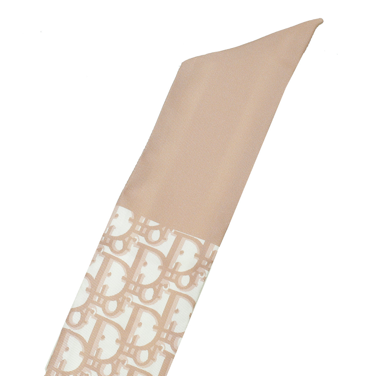 Christian Dior Rose Des Vents Oblique Mitzah Silk Twilly-Christian Dior-THE CLOSET