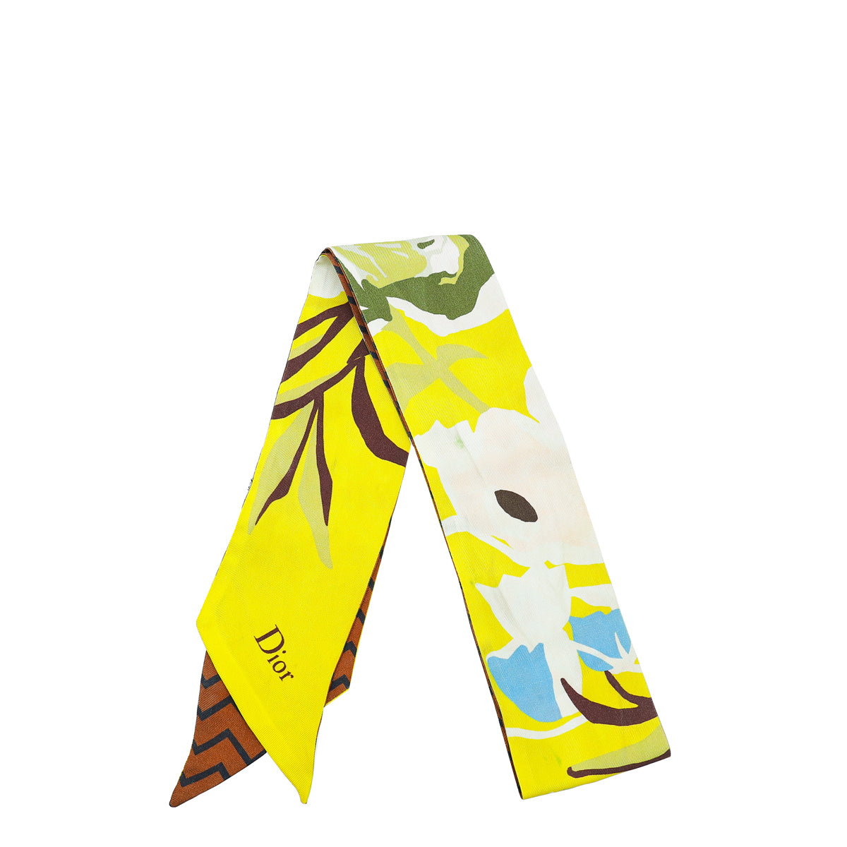 Christian Dior Multicolor Silk Twilly-Christian Dior-THE CLOSET