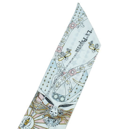 Christian Dior Multicolor La Papesse Tarot Mitzah Scarf