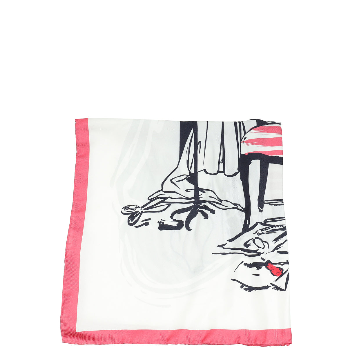 Christian Dior Multicolor Print Silk Scarf 50-Christian Dior-THE CLOSET