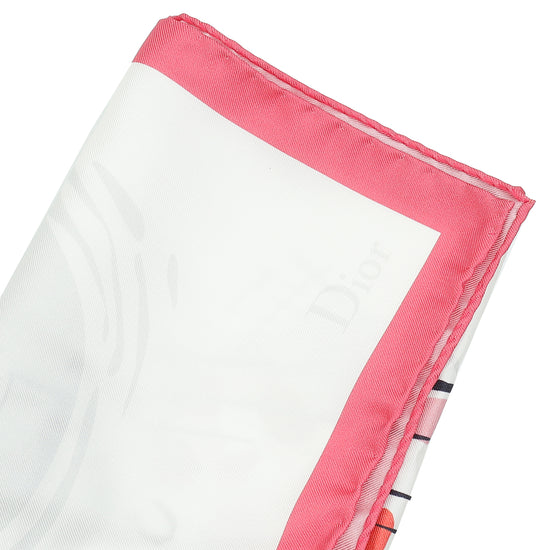 Christian Dior Multicolor Print Silk Scarf 50-Christian Dior-THE CLOSET