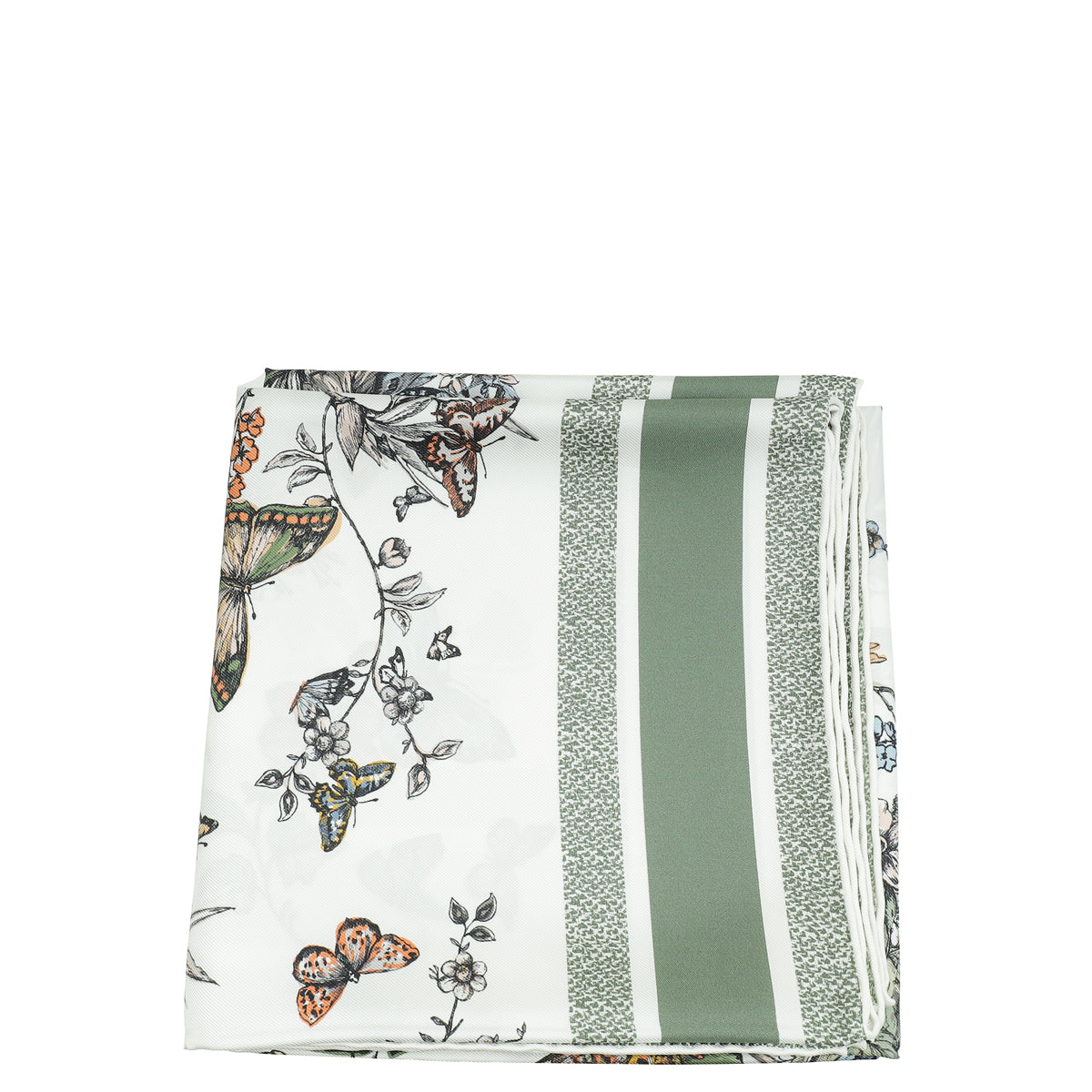 Christian Dior Multicolor Camo Papillon 90 Square Scarf-Christian Dior-THE CLOSET