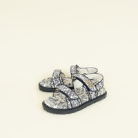 Christian Dior Bicolor Plan De Paris Dioract Sandal 38