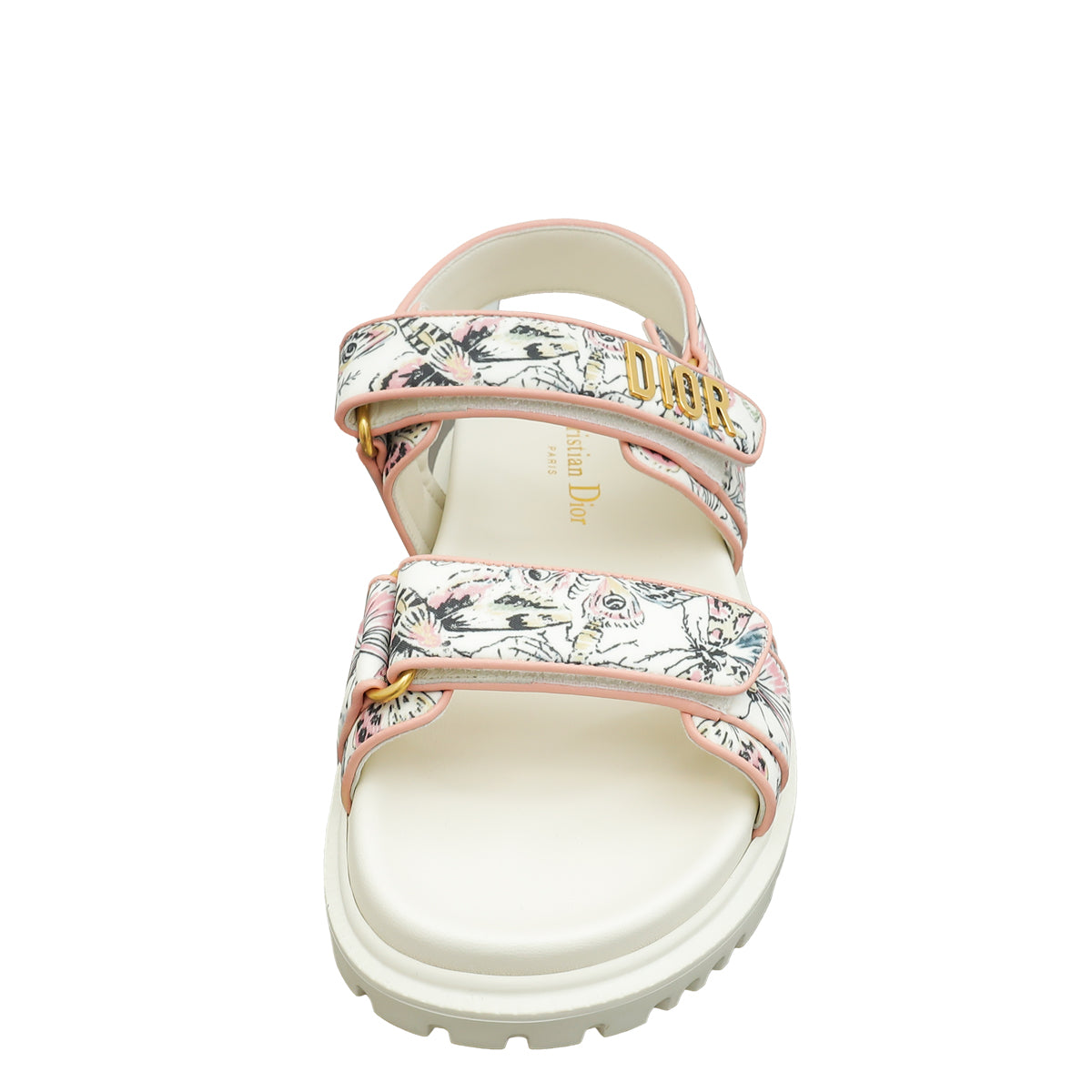 Christian Dior Multicolor Printed DiorAct Sandal 35.5-Christian Dior-THE CLOSET