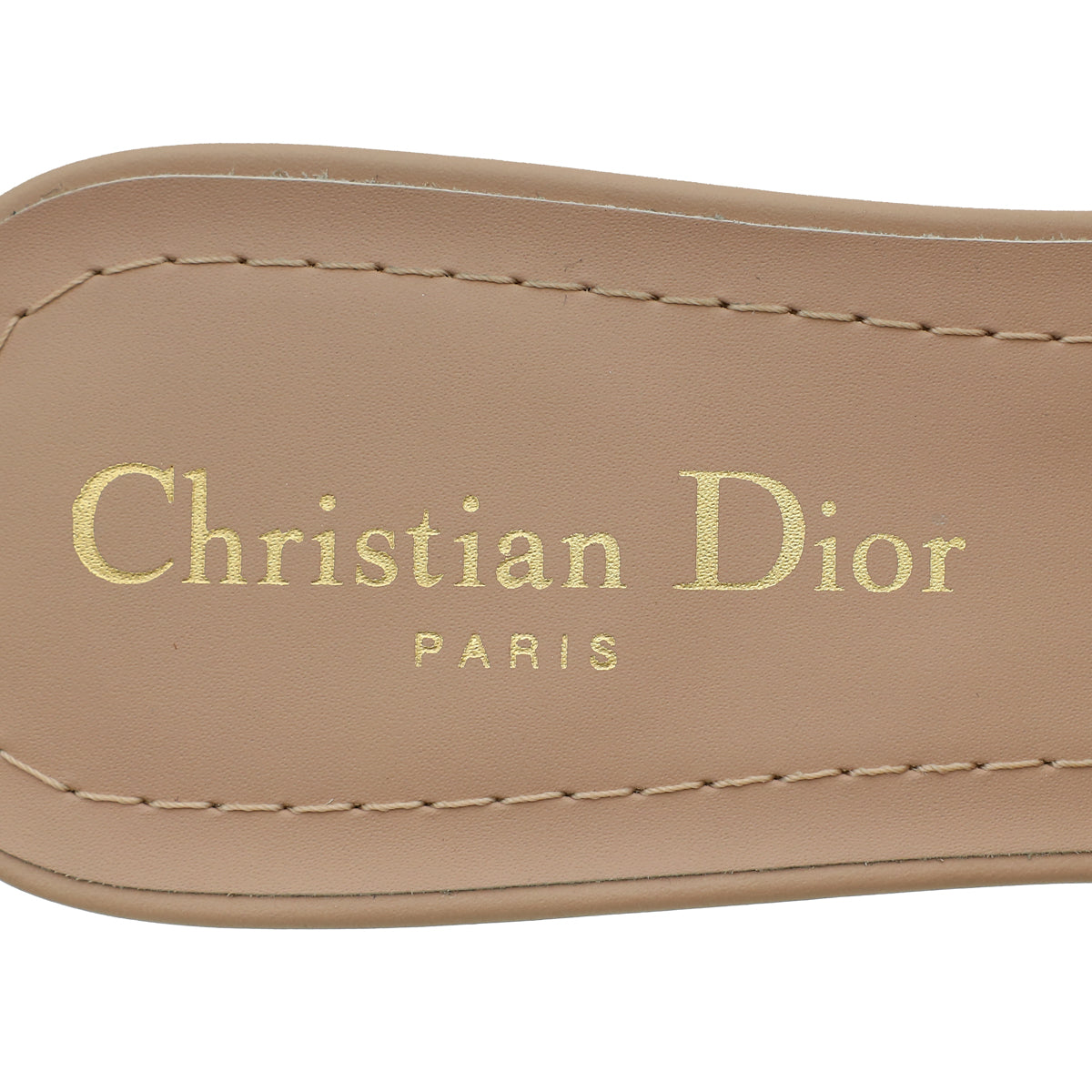 Christian Dior Poudre Nude Forever Mules 37.5