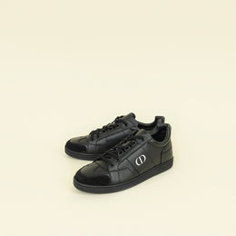 Christian Dior Black CD Lace Up Sneakers 37