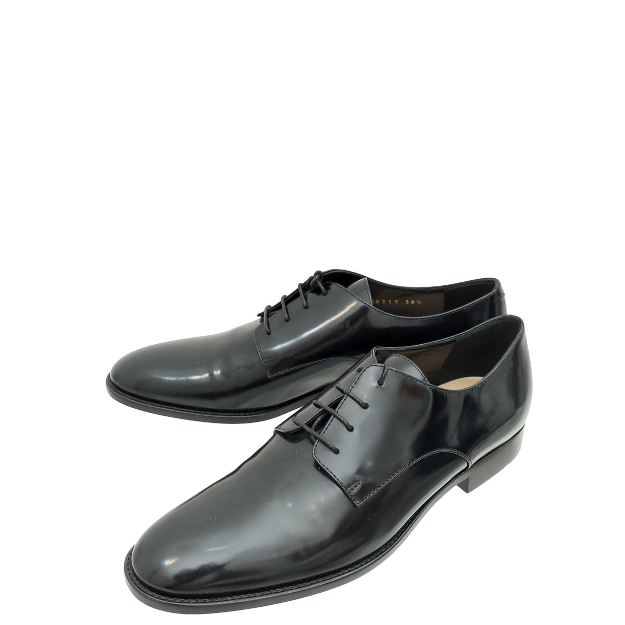Christian Dior Black Timeless Derby Shoes 38.5-Christian Dior-THE CLOSET