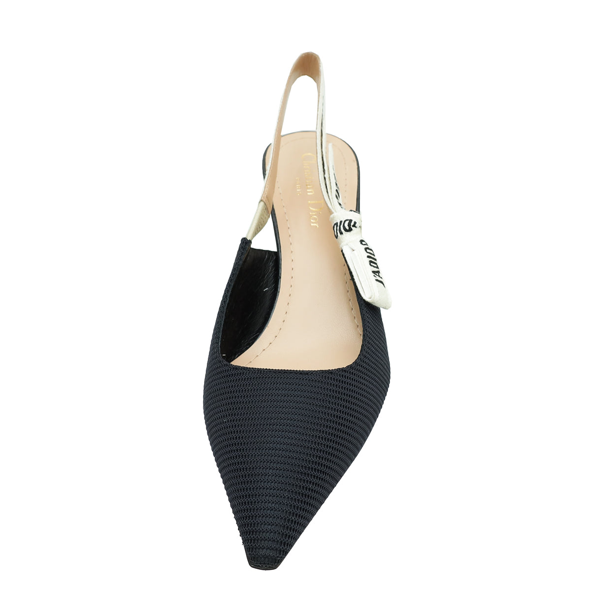 Christian Dior Black J'adior Technical Fabric Slingback 40.5-Christian Dior-THE CLOSET
