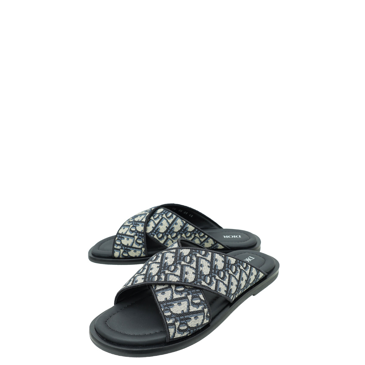 Christian Dior Oblique Alias Criss Cross Sandal 43