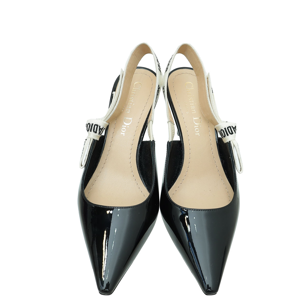 Christian Dior Black J'adior Slingback Pump 34 – THE CLOSET