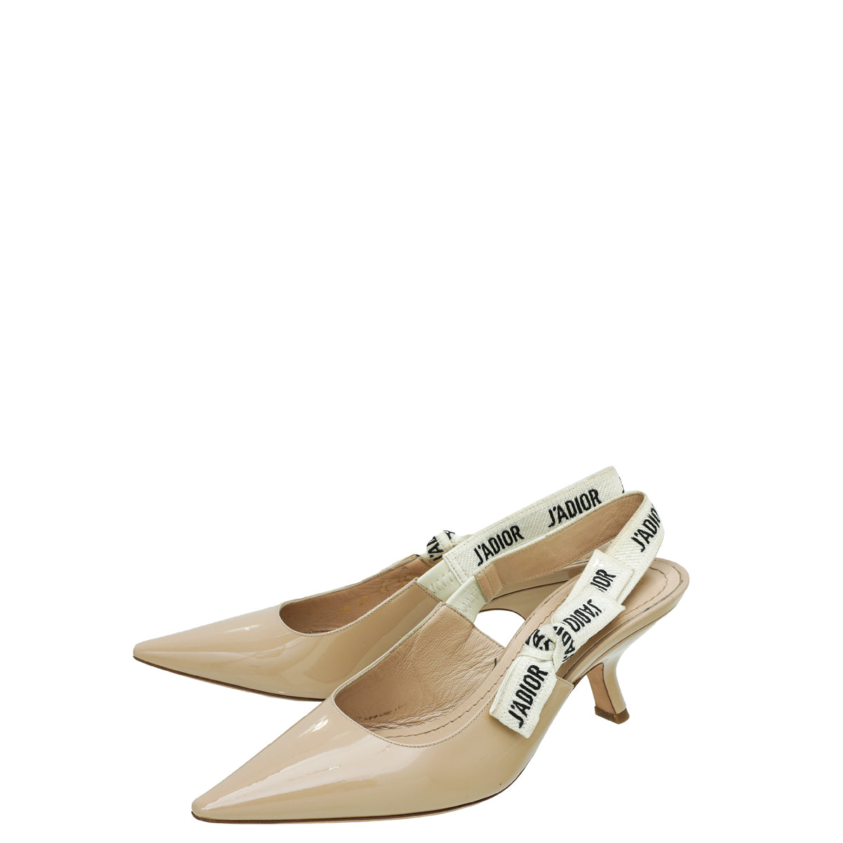 Christian Dior Nude J'Adior Slingback Pumps 36.5-Christian Dior-THE CLOSET