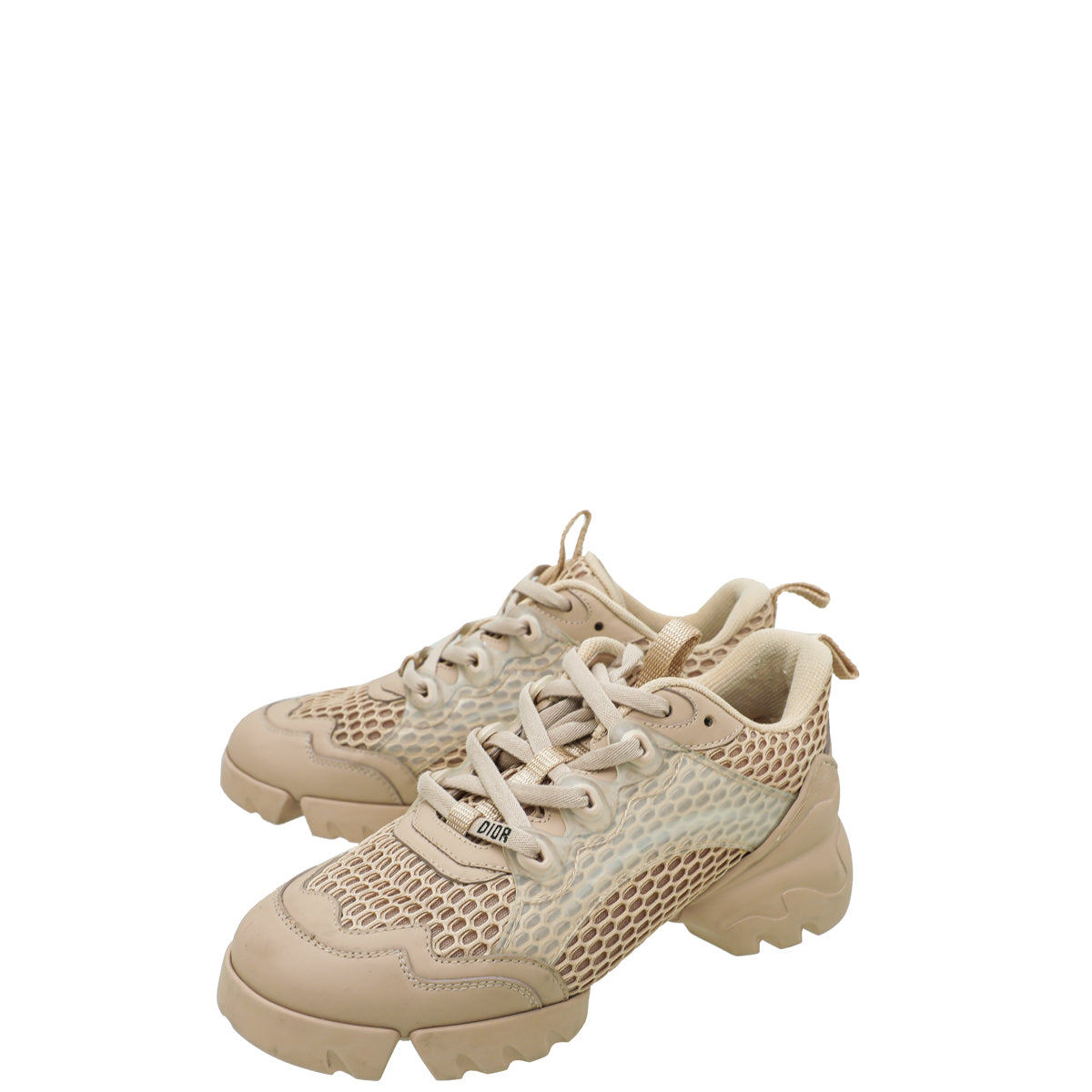 Christian Dior Nude Mesh D-Connect Sneakers 36.5-Christian Dior-THE CLOSET