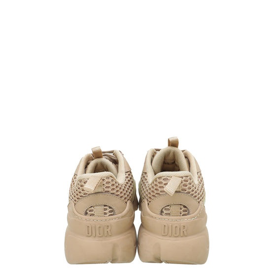Christian Dior Nude Mesh D-Connect Sneakers 36.5