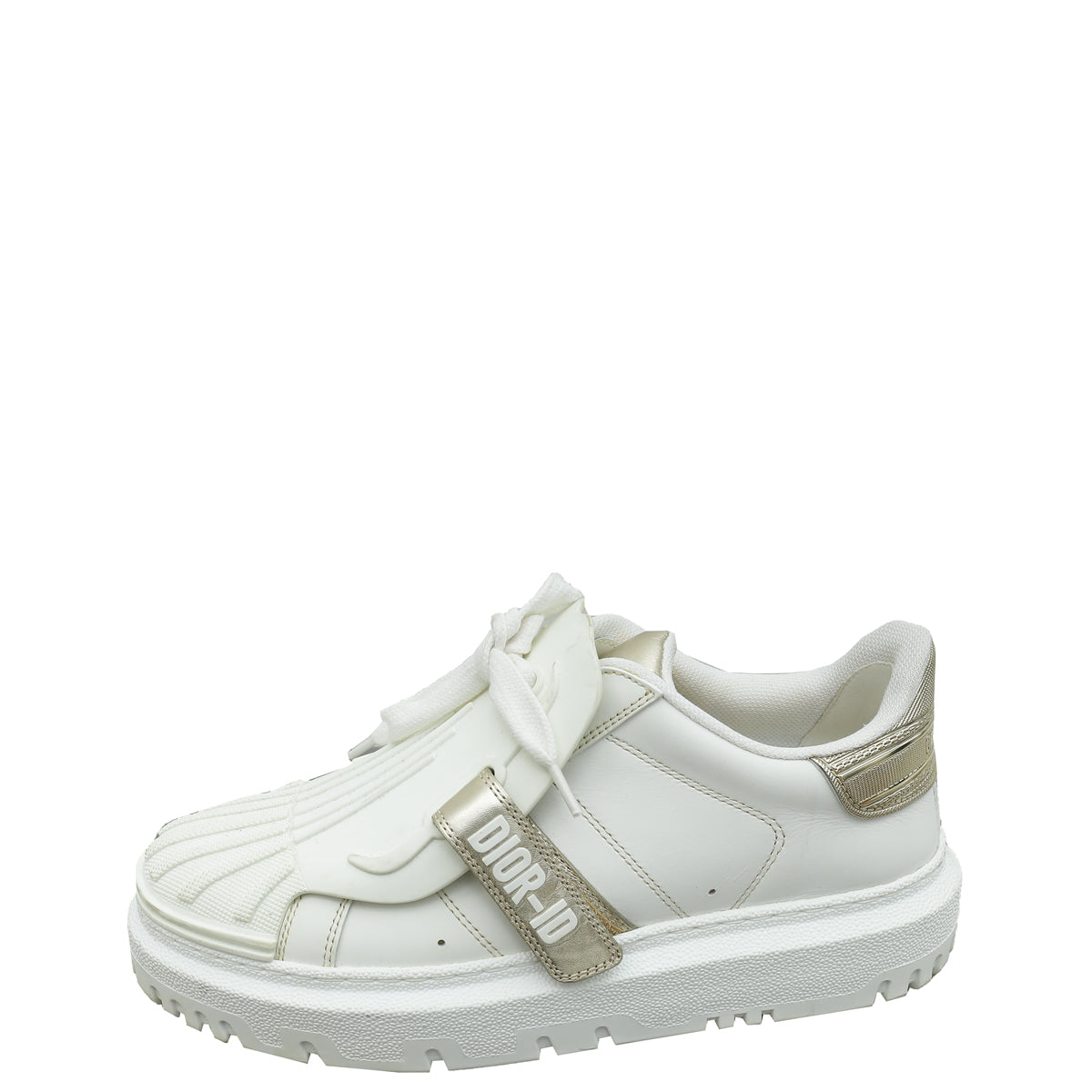 Christian Dior White Dior-ID Sneakers 36.5