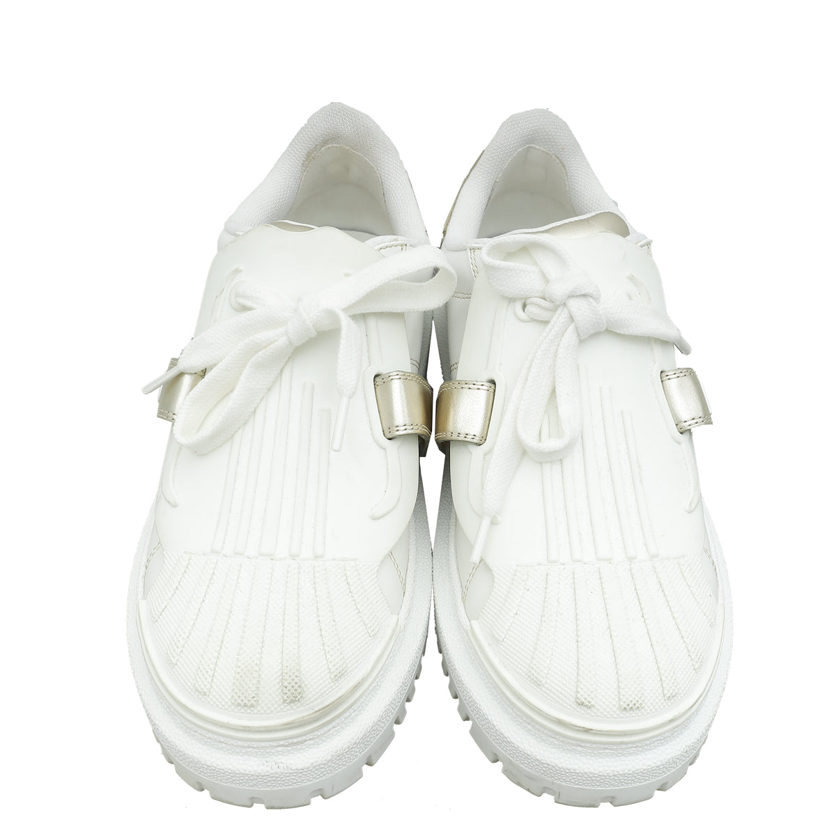 Christian Dior White Dior-ID Sneakers 36.5