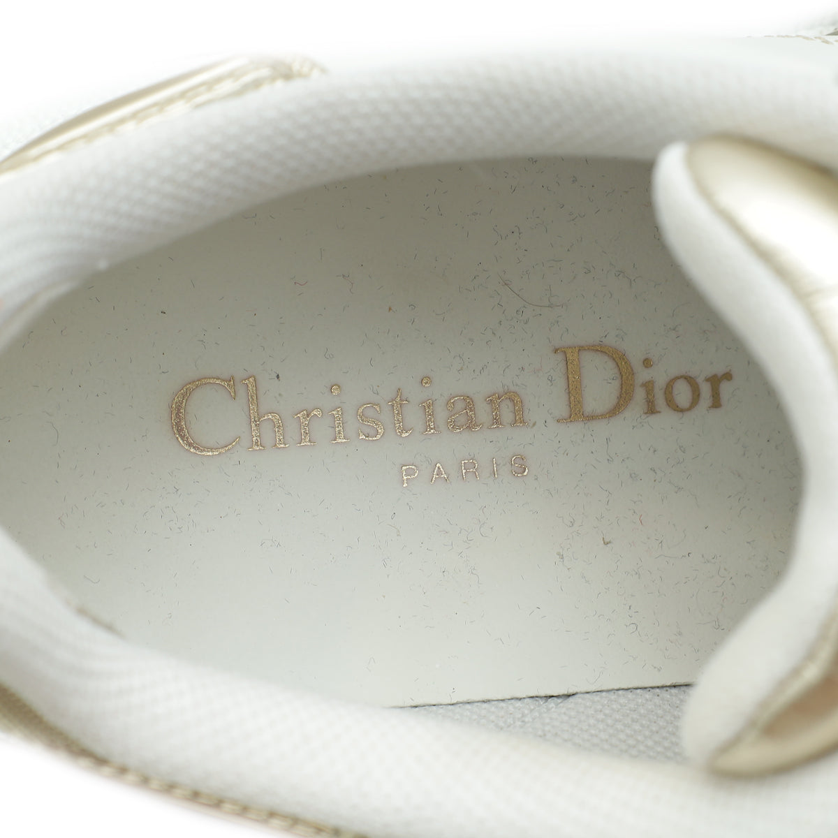 Christian Dior White Dior-ID Sneakers 36.5