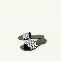 Christian Dior Bicolor Dio(R)evolution Slide Sandals 36.5