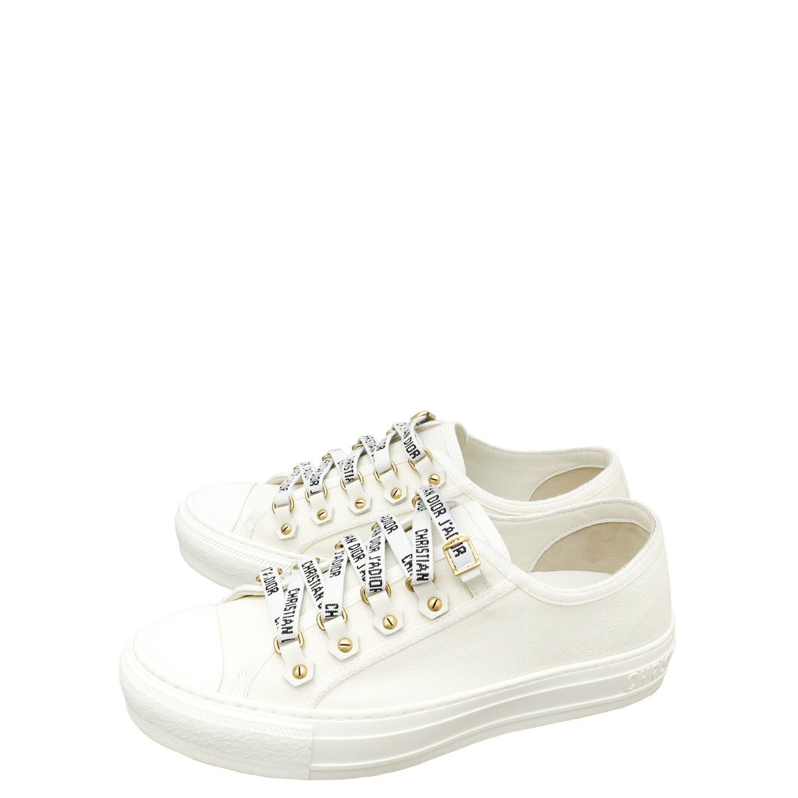 Christian Dior Milk Walk'n'Dior Low Top Sneaker 37.5