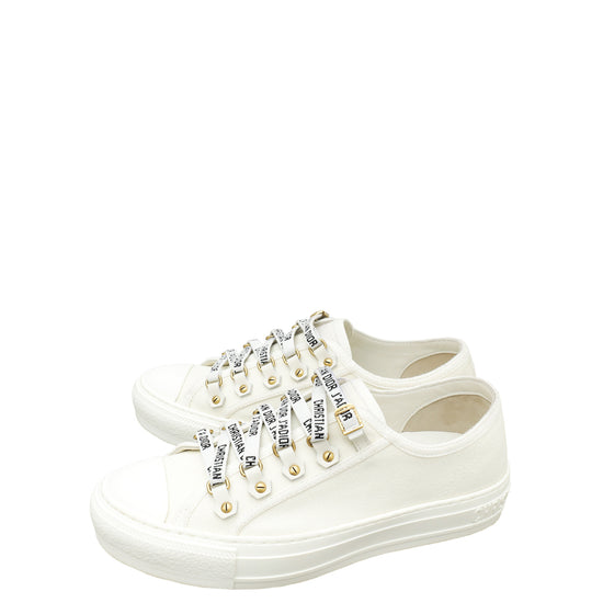 Christian Dior Milk Walk'n'Dior Low Top Sneaker 37.5