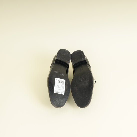 Christian Dior Black Timeless Derby Shoes 37.5