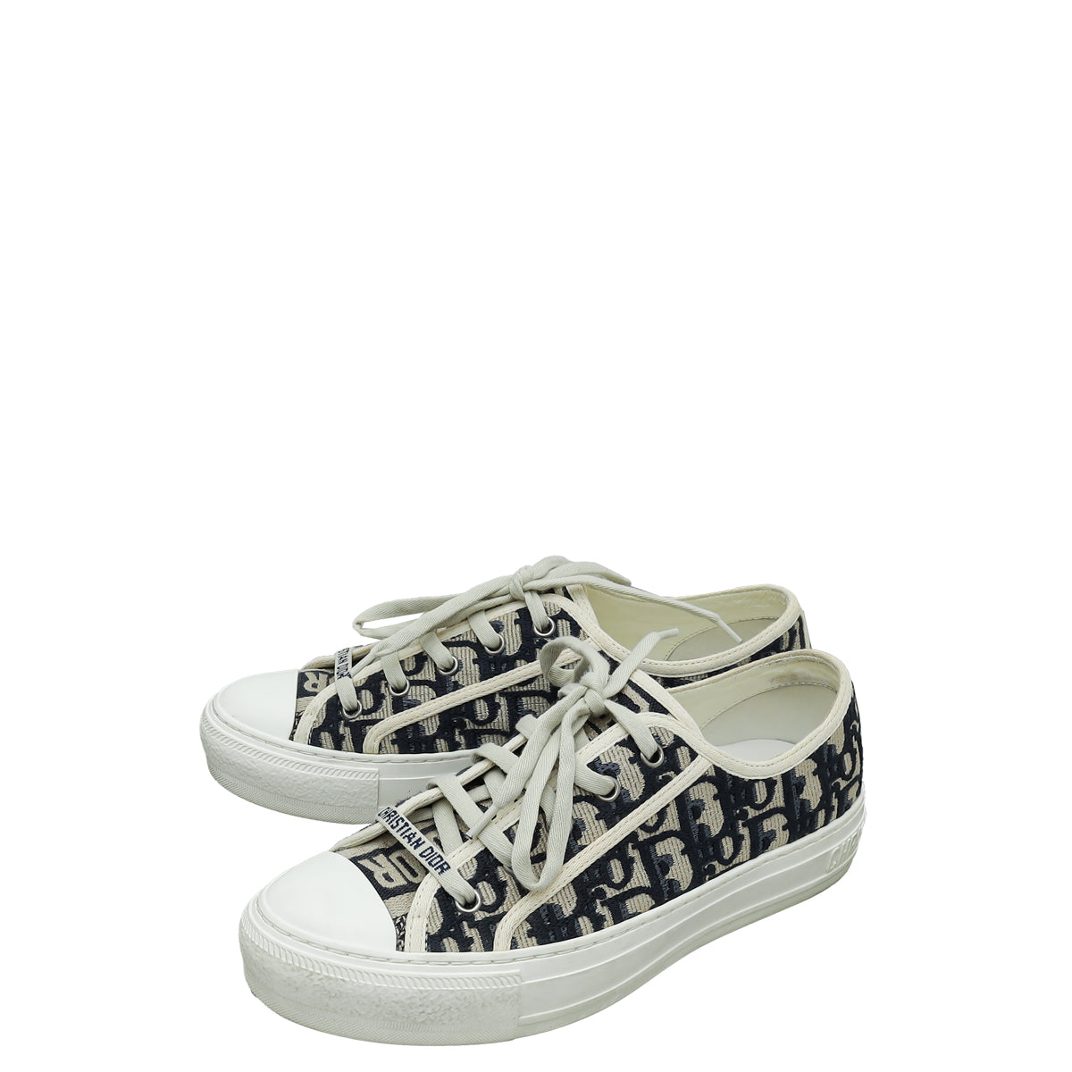 Christian Dior Bicolor Walk'n'Dior Low Top Sneakers