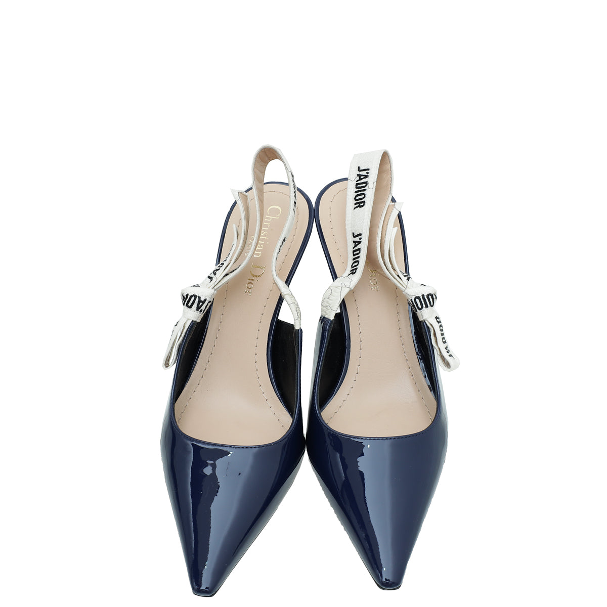 Christian Dior Indigo Blue J'Adior Slingback Pumps 37.5 – THE CLOSET