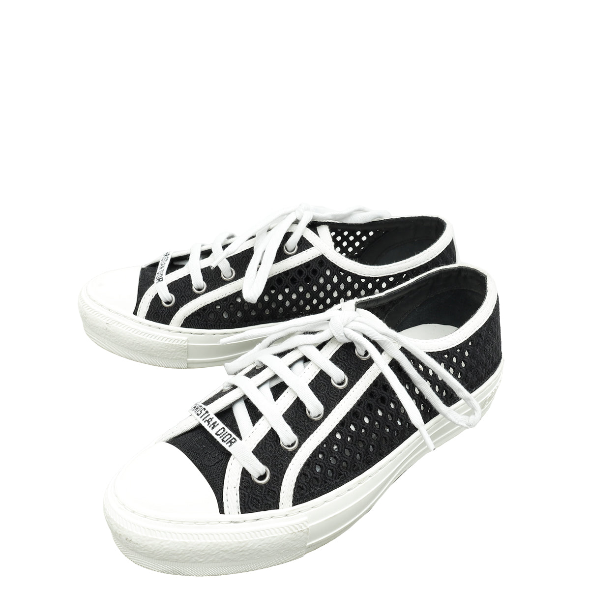Walk N Christian Dior Black Sneakers Walk'n'Dior Platform Sneaker