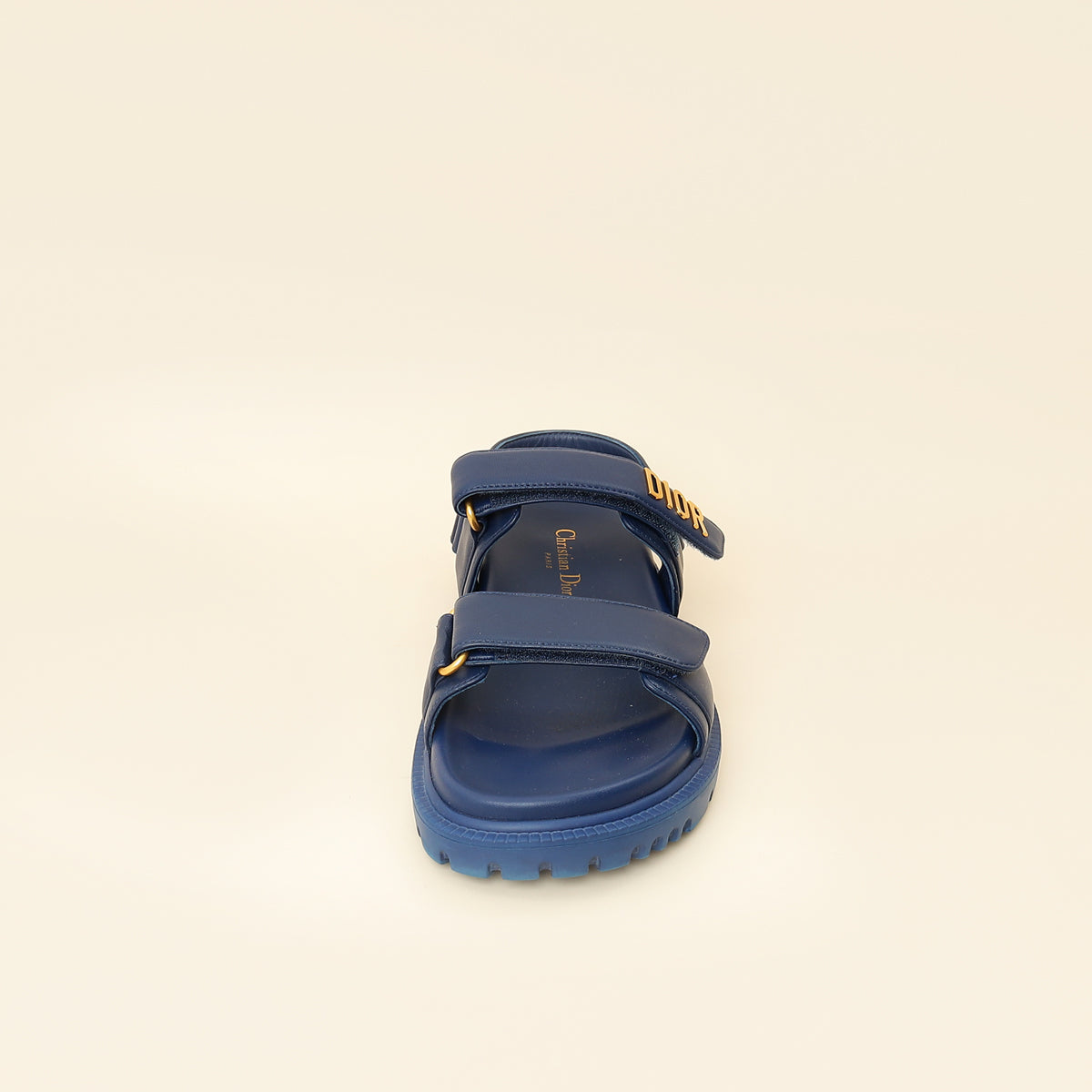 Christian Dior Dark Blue Dioract Sandal 37-Christian Dior-THE CLOSET
