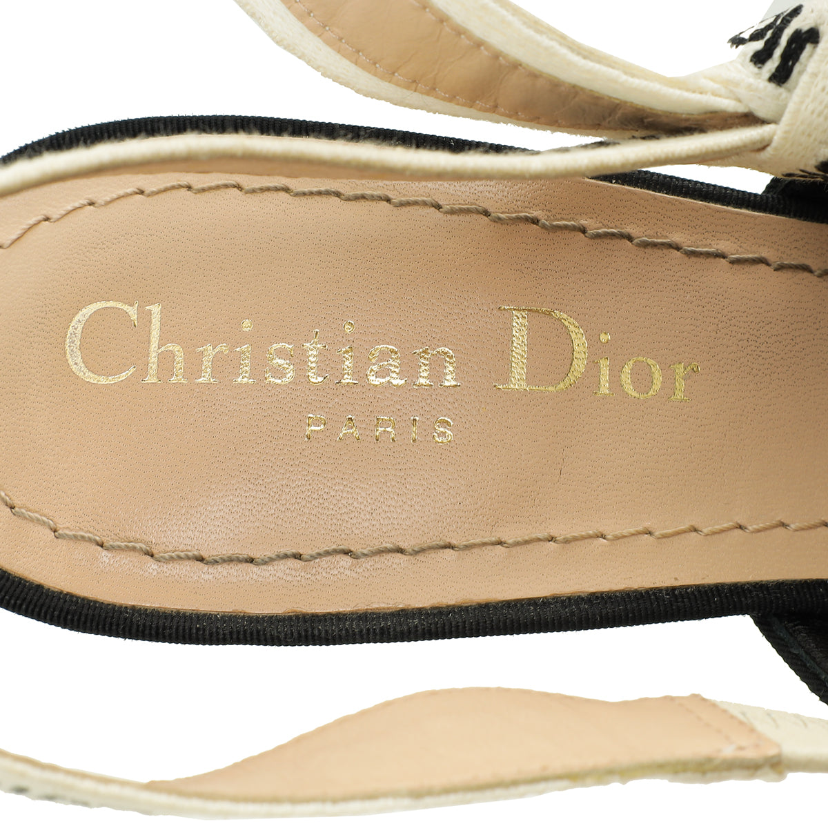 Christian Dior Black J'adior Mini Velvet Dot Mesh Slingback Pump 37