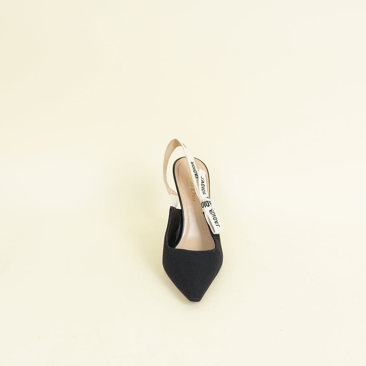 Christian Dior Black J'Adior Slingback Pump 37