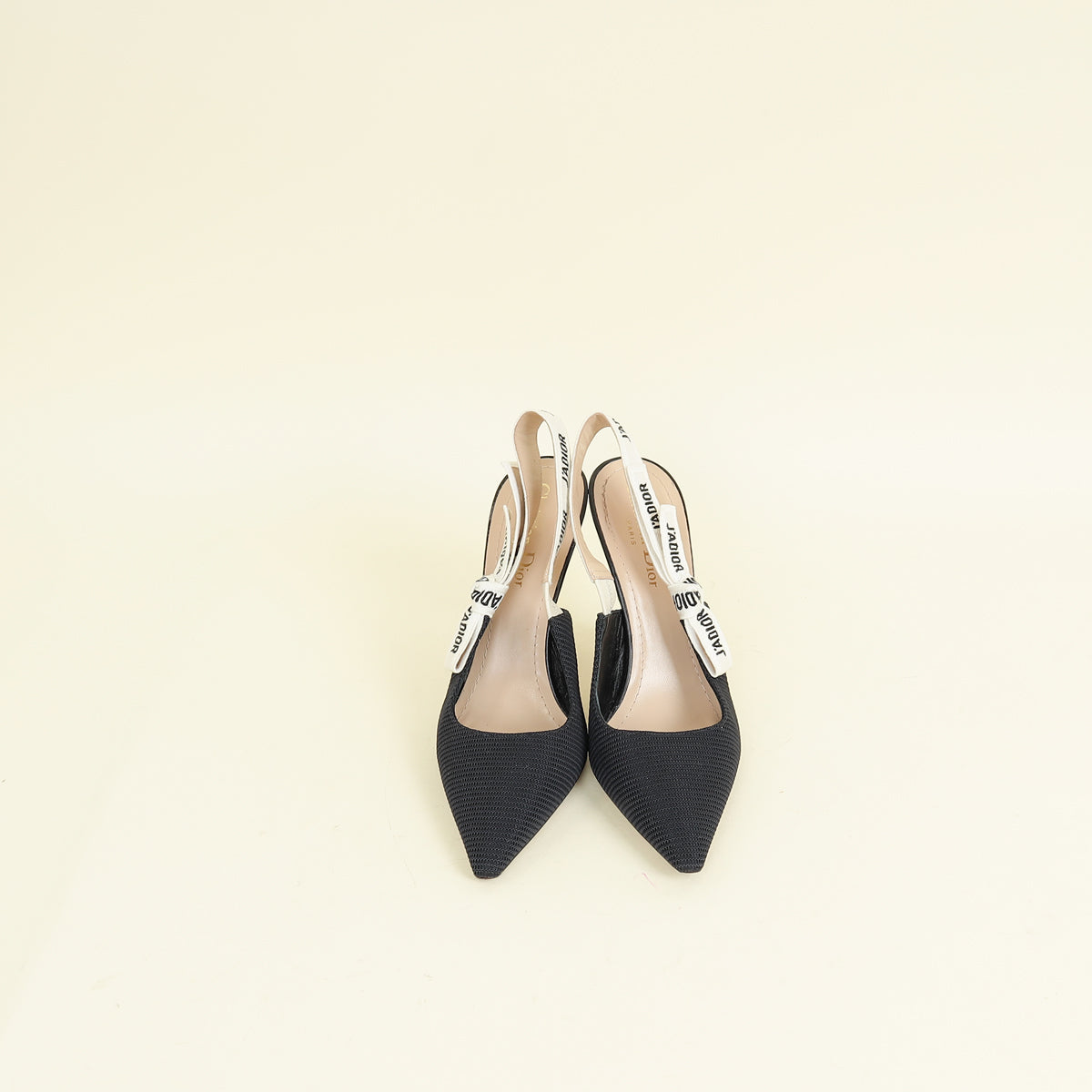 Christian Dior Black J'Adior Slingback Pump 37