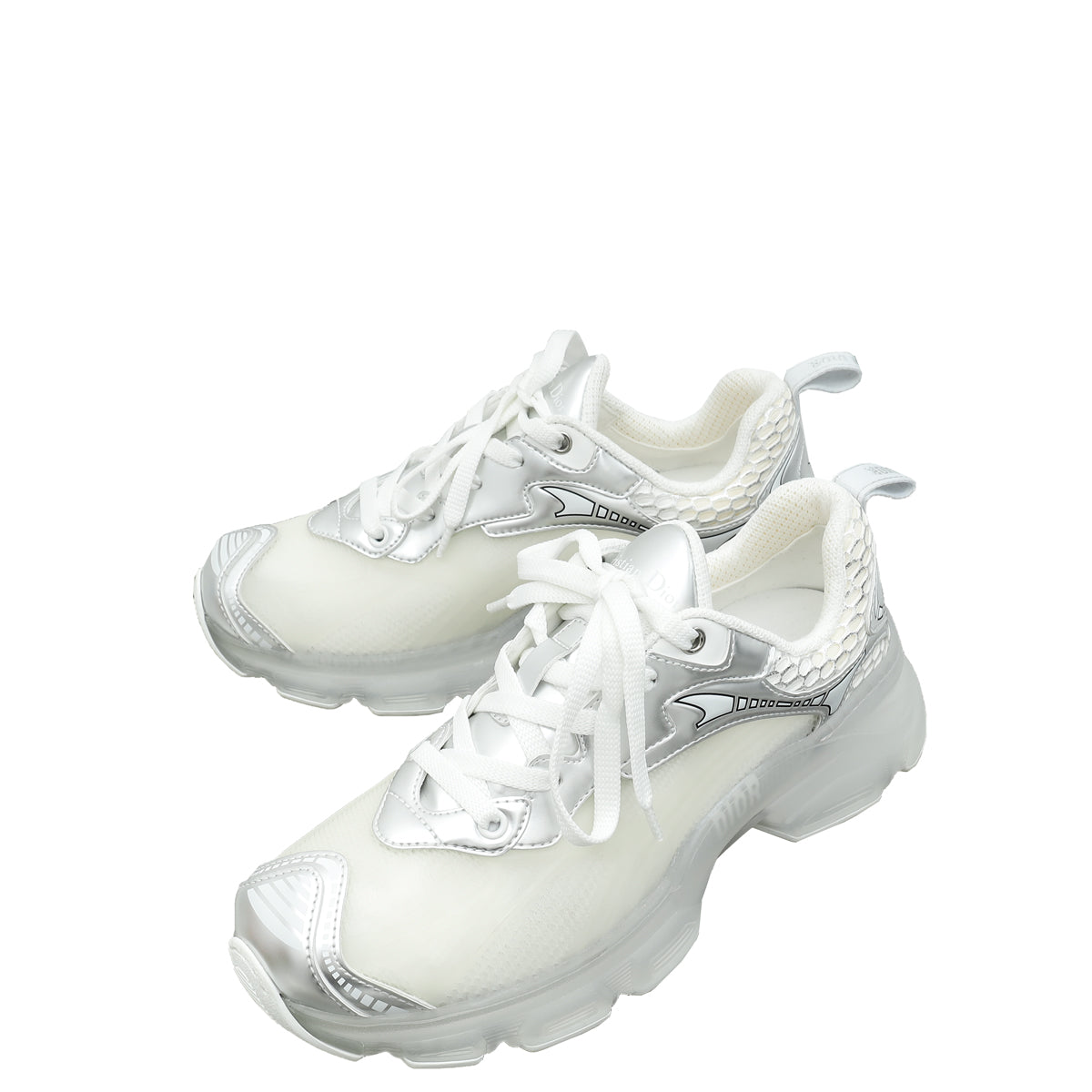 Christian Dior Bicolor Matte Technical Fabric Mesh Dior Vibe Sneakers 37-Christian Dior-THE CLOSET