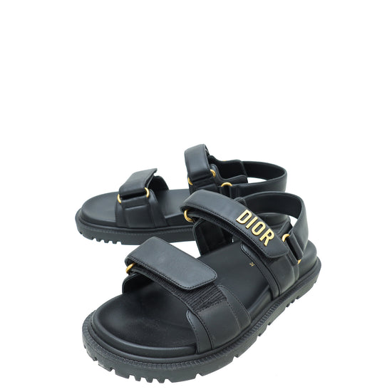 Christian dior hot sale black sandals