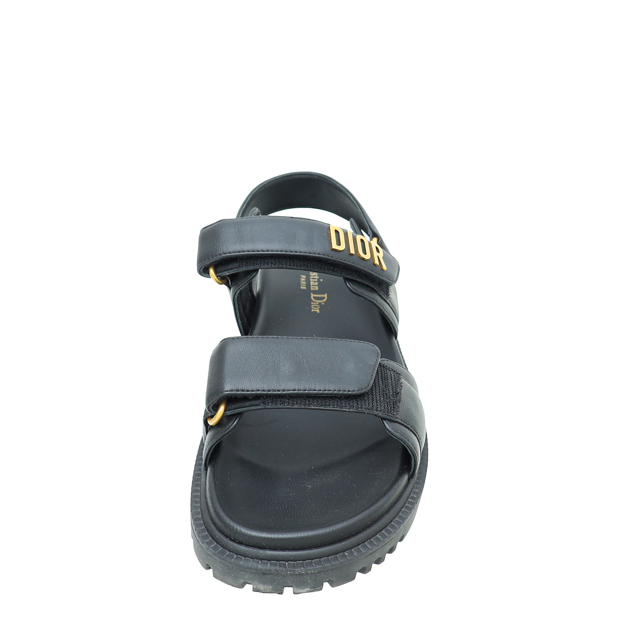 Christian Dior Black "Dioract" Sandal 37-Christian Dior-THE CLOSET