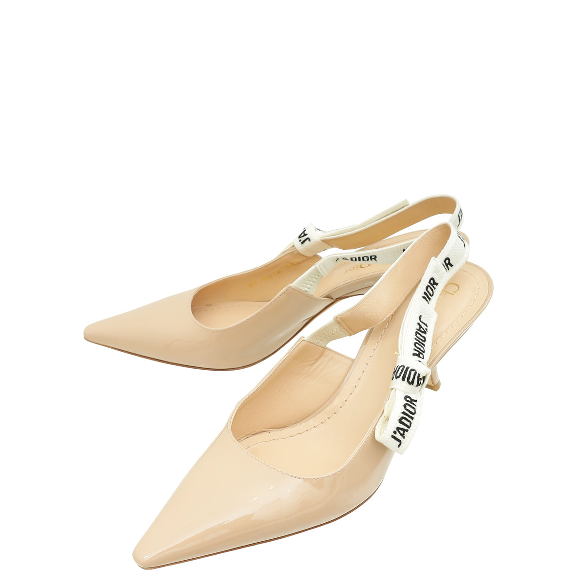 Christian Dior Nude J'adior Slingback Pump 38.5-Christian Dior-THE CLOSET