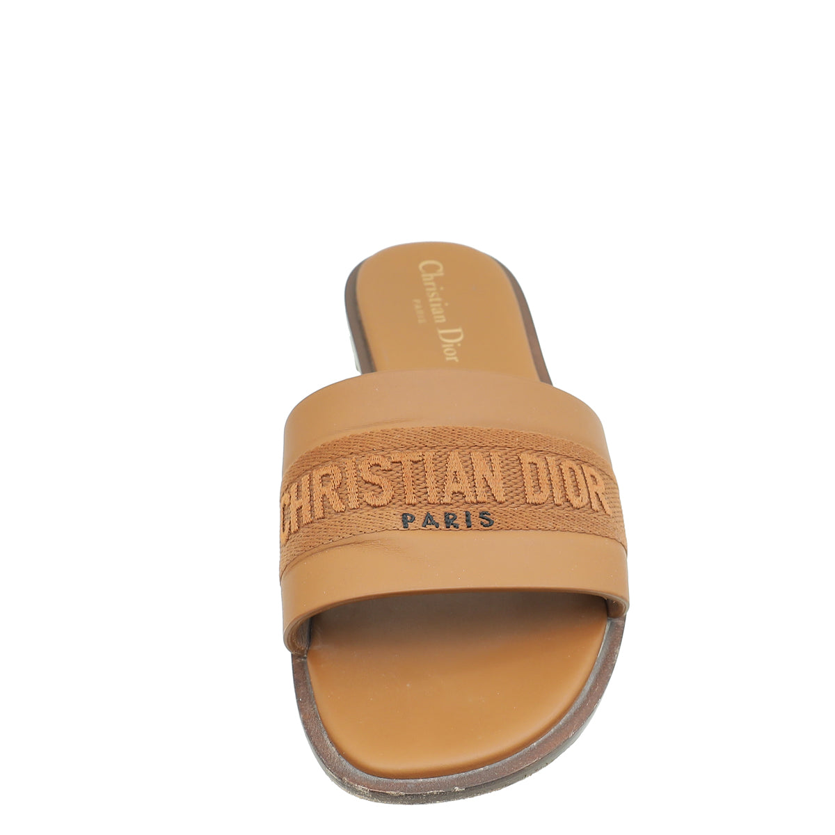Christian Dior Camel Dway Slide 38.5-Christian Dior-THE CLOSET